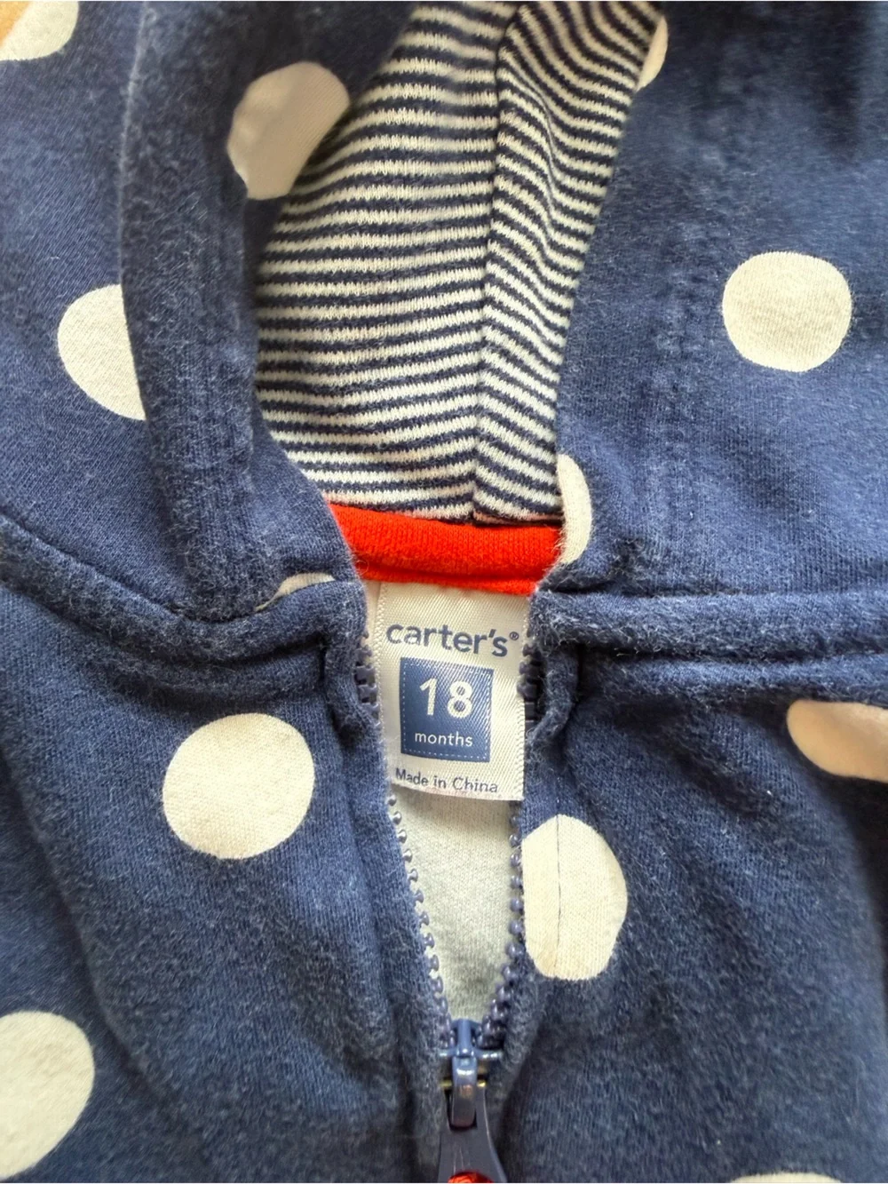Carters soft hooded